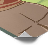 Golfer Scene - Sun River, Oregon Poster (Ecke)