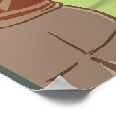 Golfer Scene - Sun Valley, Idaho Poster (Ecke)