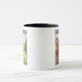 Golfer Scene - Sun Valley, Idaho Tasse (Zentrum)