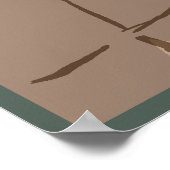 Golfer Scene - Washington Poster (Ecke)