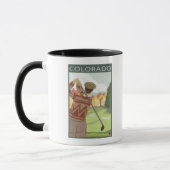Golfer SceneColorado Tasse (Links)
