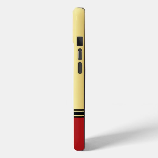 Golfer Silhouette, Ball personalisieren Case-Mate iPhone Hülle (Rückseite / Links)