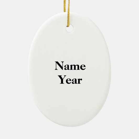 Golfer Silhouette Ornament (Hinten)