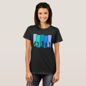 Golfer-Silhouette T-Shirt (Vorne ganz)