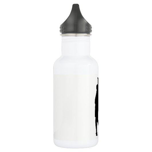 Golfer-Silhouette Trinkflasche (Links)