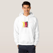Golfer-Silhouetten Hoodie (Vorne ganz)