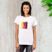 Golfer-Silhouetten T-Shirt