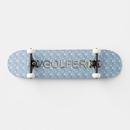 Golfer Skateboard (Horizontal)