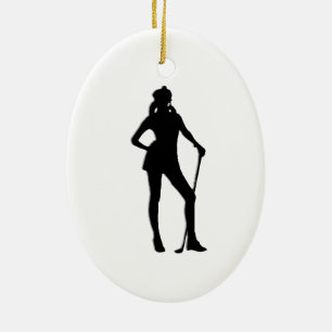 Golfer Sport Keramikornament