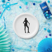Golfer Sport Pappteller (Party)
