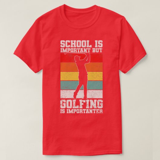 Golfer T-Shirt (Design vorne)