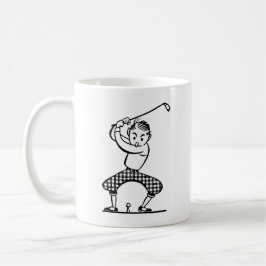 Golfer-Tasse Kaffeetasse