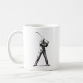 Golfer-Tasse Kaffeetasse (Links)