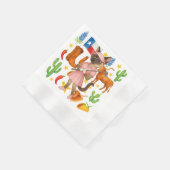 Golfer Texas themed for Cat Lovers Serviette (Ecke)