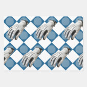 Golfer-Thema Geschenkpapier Set (Vorderseite 2)