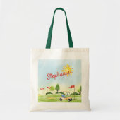 Golfer-Tote-Tasche Tragetasche (Vorne)