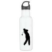 Golfer Trinkflasche (Vorderseite)