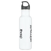 Golfer Trinkflasche (Rückseite)