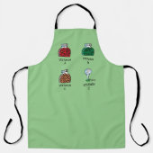 Golfer Vater Funny Vitamins Schürze (Vorderseite)