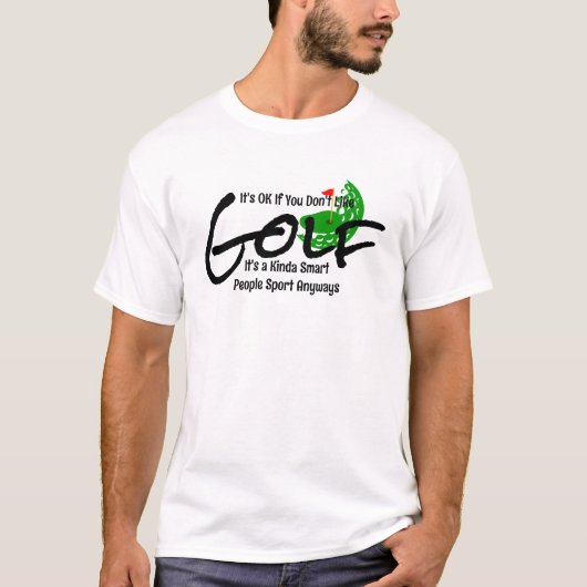Golfer Vater Gift - Funny Golf Tournament T-Shirt (Vorderseite)