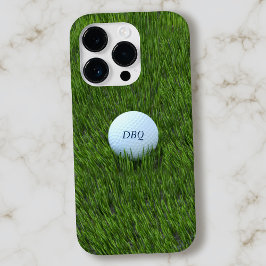 Golfer Vater Golf Ball im Rough Monogram Green Case-Mate iPhone 14 Pro Hülle
