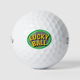 Golfer Viel Glück Golfball