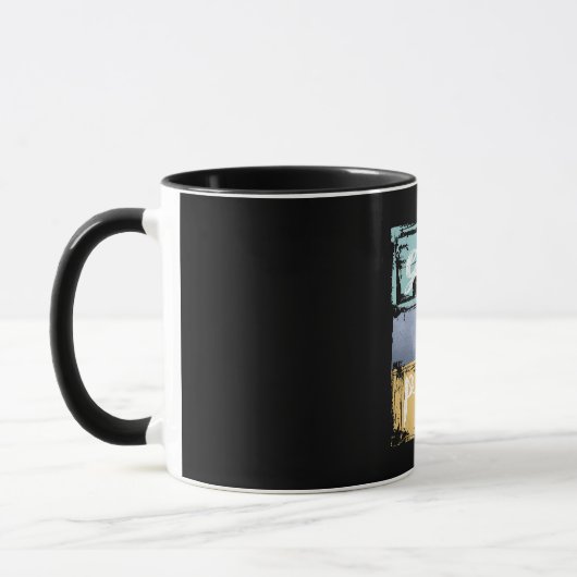 Golfer Vintager Retrostil Tasse (Links)