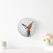 GOLFER - Wall-Clock Runde Wanduhr (Zuhause)