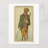 Golfer Wer einen Desaster auf den Links hatte Postkarte (Vorderseite)