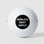 Golferbriefe der besten Onkel Golfball (Vorderseite)