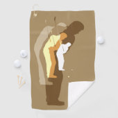 Golferhandtuch "In the Swing" Golfhandtuch (Insitu)