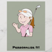 Golferin Flyer (Hinten)