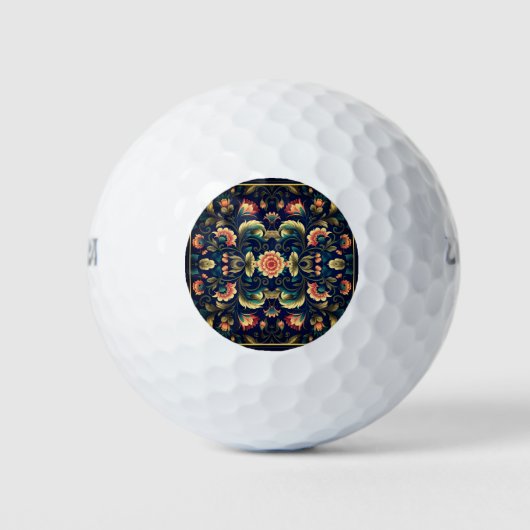 Golferinnen Vergnügen Golfball (Vorderseite)