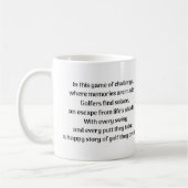 Golferkitzel Kaffeetasse (Links)