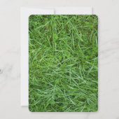 Golfers 20. Geburtstagsparty Einladung (Rückseite)