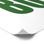 Golfers 80. Geburtstag Poster (Ecke)