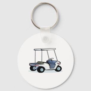 Golfers cart schlüsselanhänger