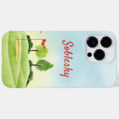 Golfers Custom iPhone 14 Pro Max Case (Rückseite (Horizontal))