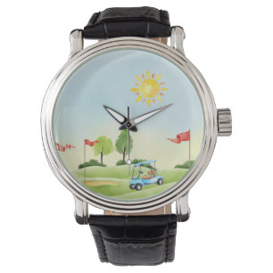 Golfers eWatch Armbanduhr