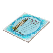 Golfers Gebet Fliese (Seite)