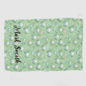 Golfers Geburtstag & Osterurlaub Golfhandtuch (Horizontal)