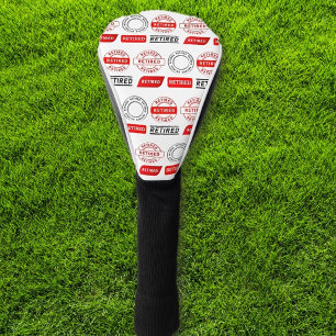 Golfers Geschenk! Spaßige Rente Golf Headcover