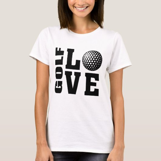 Golfers Golf Liebe Golfing T - Shirt (Vorderseite)