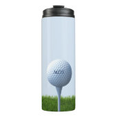 Golfers Golf-Thema Ablenkung von den grünen Sporta Thermosbecher (Vorderseite)