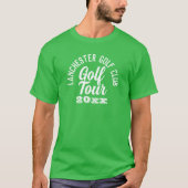 Golfers Golf Tour T - Shirt (Vorderseite)