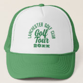 Golfers Golf Tour Trucker Hat Truckerkappe (Vorderseite)