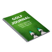 Golfers individuelles Personal Golf Journal Notizblock (Rechte Seite)