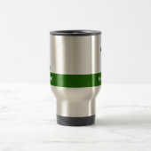 Golfers Loch in One. Glück oder Geschick? Reisemug Reisebecher (Mittel)