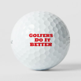Golfers machen es besser golfball
