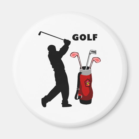 Golfers Magnet (Vorne)